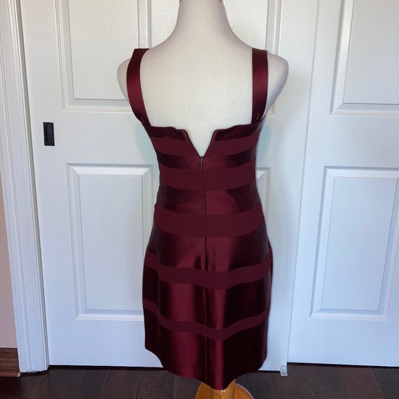 Laundry by Shelli Segal 6 Burgundy Red Designer - Picture 2 of 4